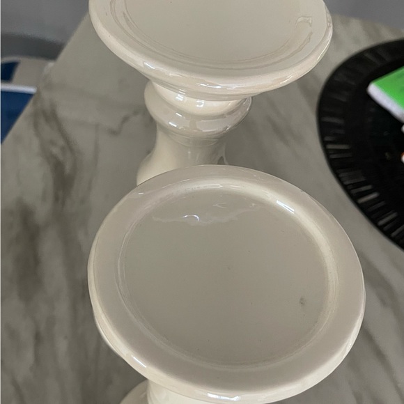 Pair of ceramic candle holders - Picture 5 of 5